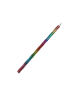 Crayon multicolore