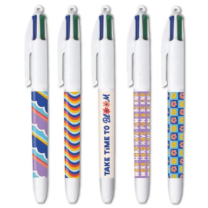 BIC® 4 Couleurs Édition Limitée « Feeling Groovy » by Studio Jonesie.