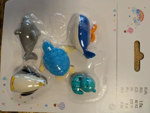 Lot de 5 gommes Sea Life Radiergummi