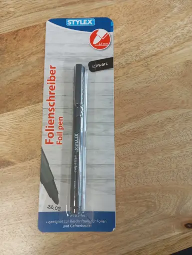Marqueur Noir Spécial Feuille Stylex Pointe fine 0,5 mm