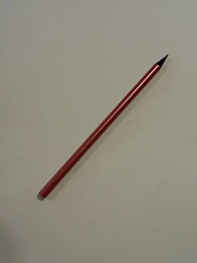 Crayon à papier en bois – finition métallisée 