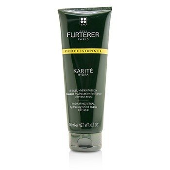 Masque Karité hydratation brillance cheveux secs rene furterer paris 